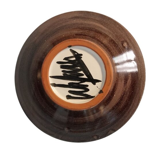 Mitch Yung Pottery Abstract Ceramic Bowl - Picture 4 of 6